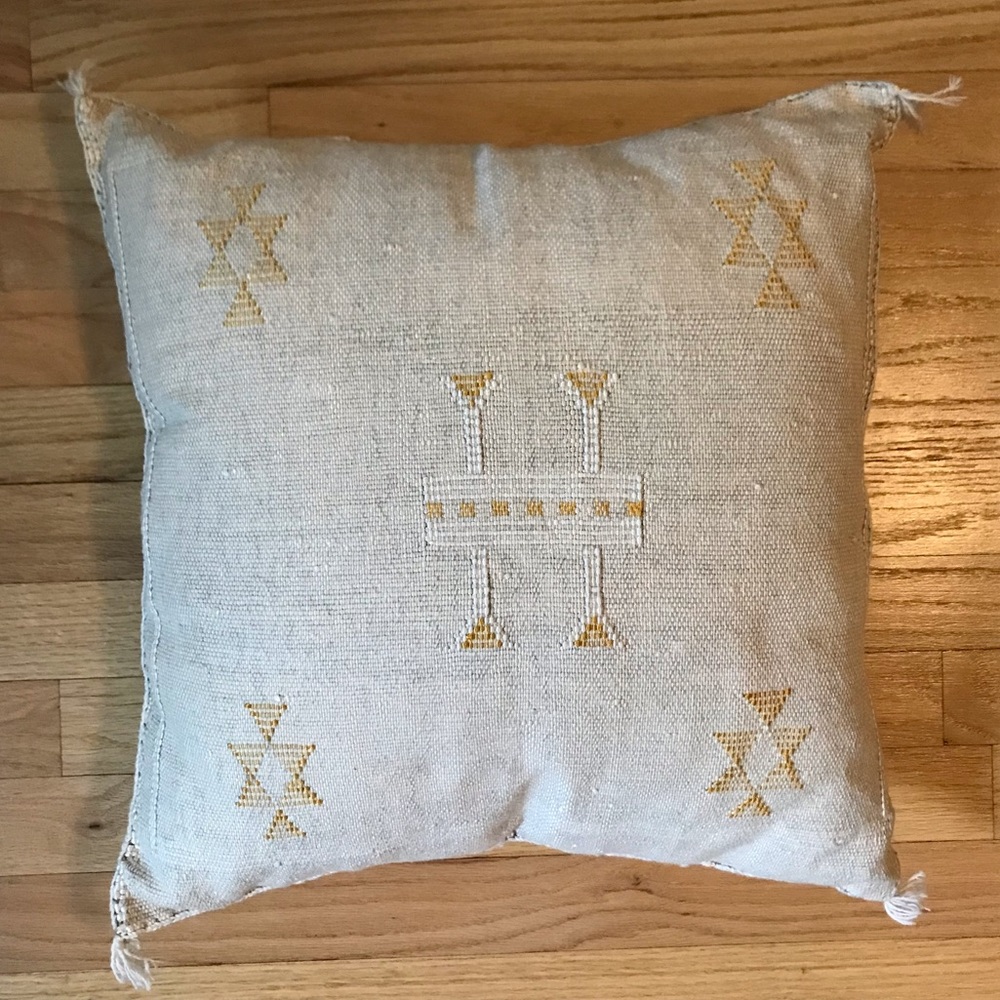 Moroccan Sabra Silk Throw Pillows